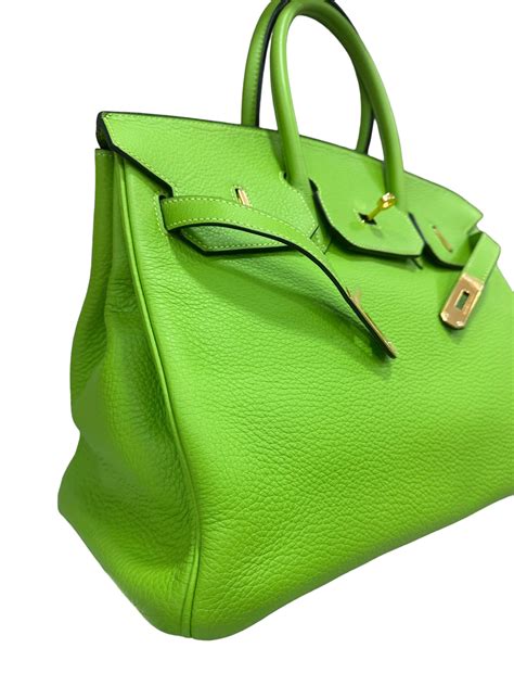 hermes birkin 35 clemence leather annis green|Hermes Birkin review.